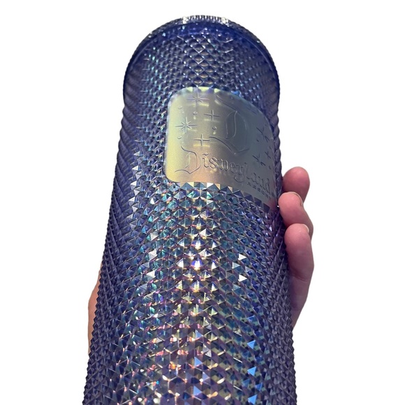 NWT STARBUCKS Disney Parks Disneyland Studded Tumbler Iced Coffee 24 oz. 2021 - Picture 3 of 7